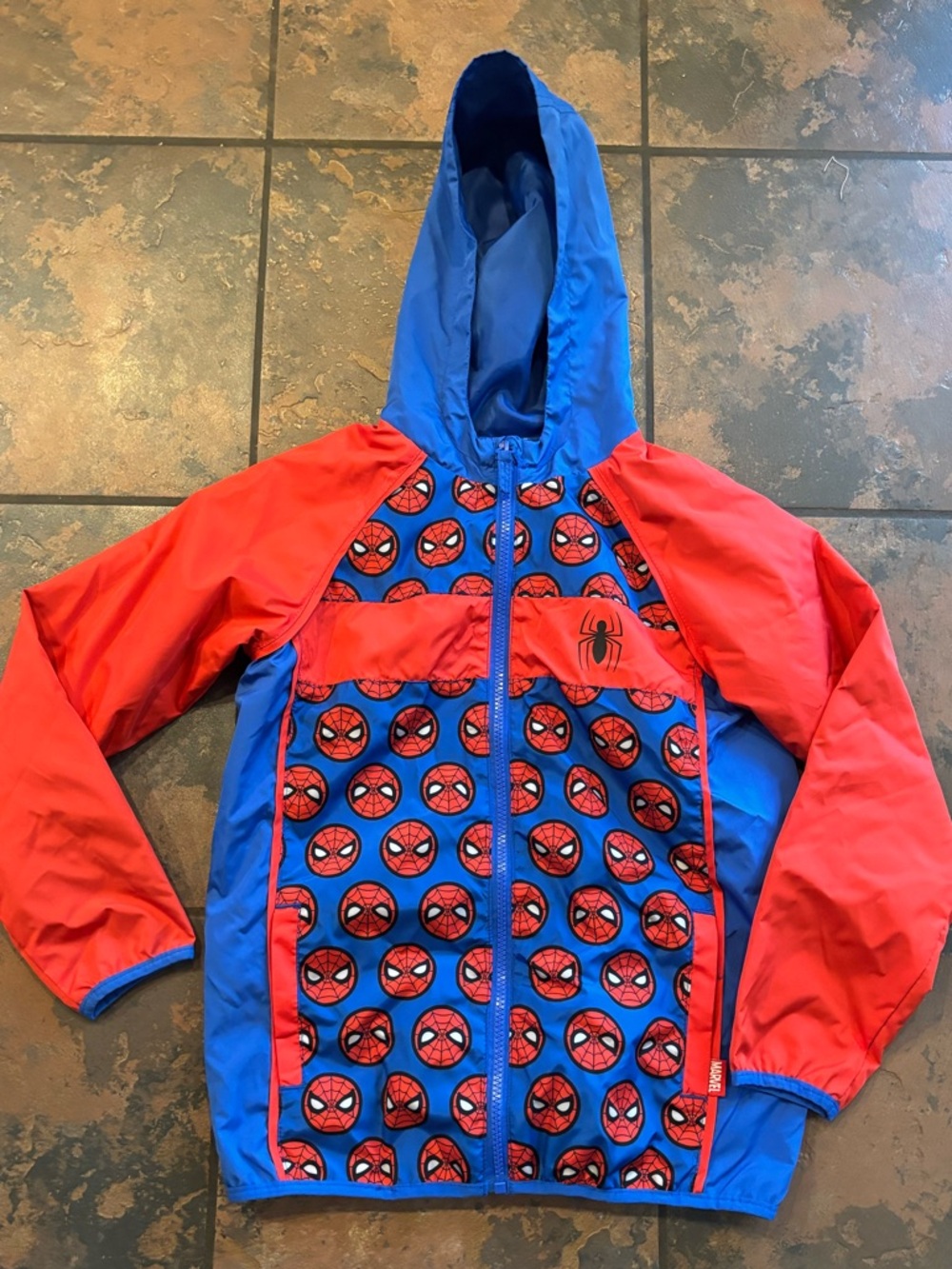 Disney Blue Kid’s Lightweight Hooded Jacket